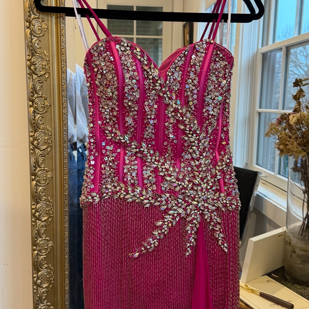 Tony Bowls mini dress y2k with scarf